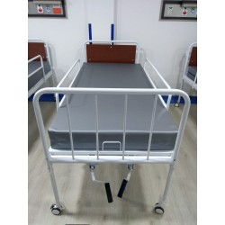 Cama Hospitalaria Manual con Colchon