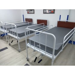 Cama Hospitalaria Manual con Colchon