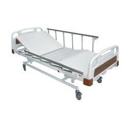 Cama Eléctrica Cuatro Planos Barandas Aluminio