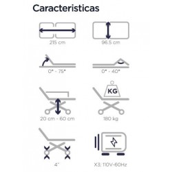 Cama Hospitalaria Eléctrica 3 Funciones