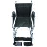 Silla de Ruedas de Transporte Reposa Brazos y Pies Desmontables