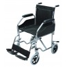 Silla de Ruedas de Transporte Reposa Brazos y Pies Desmontables