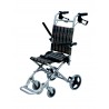 Silla de Ruedas de Transporte Plegable en Aluminio