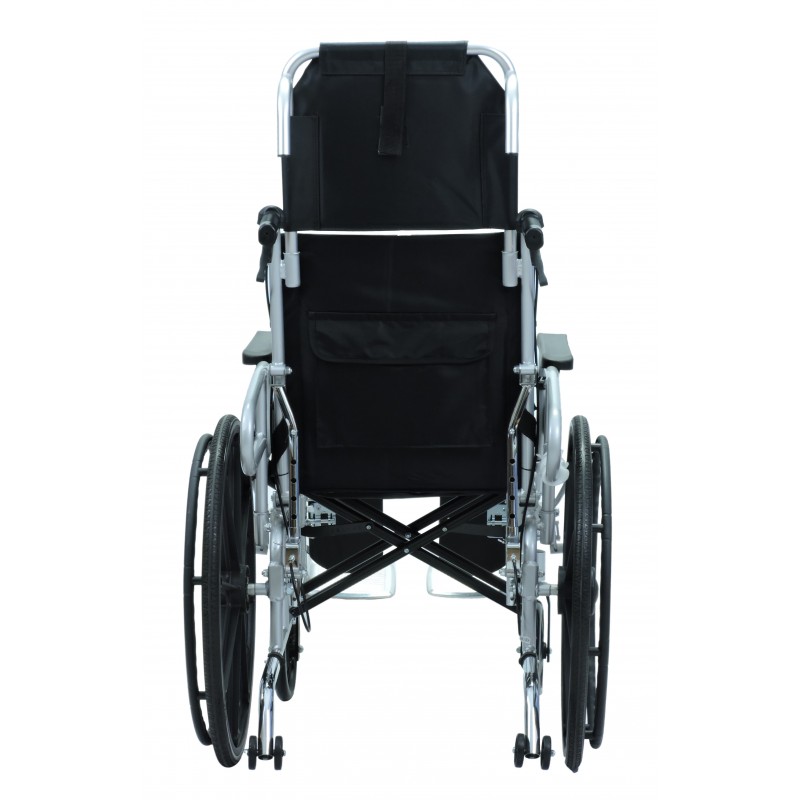 Silla de Ruedas Reclinable en Aluminio