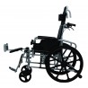 Silla de Ruedas Reclinable en Aluminio