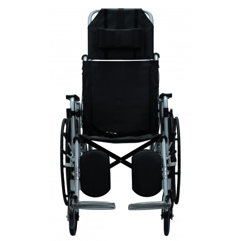 Silla de Ruedas Reclinable en Aluminio
