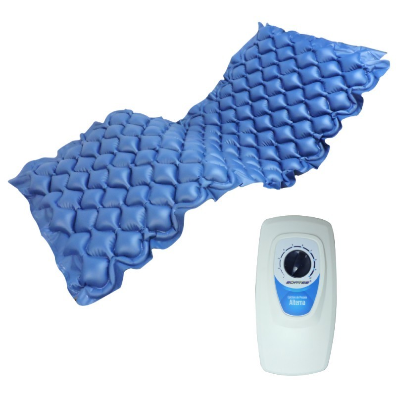 PROMOCION Colchoneta Antiescaras Con Compresor + Crema Antiescaras
