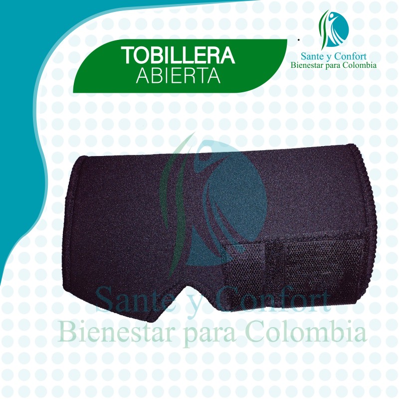 Tobillera abierta