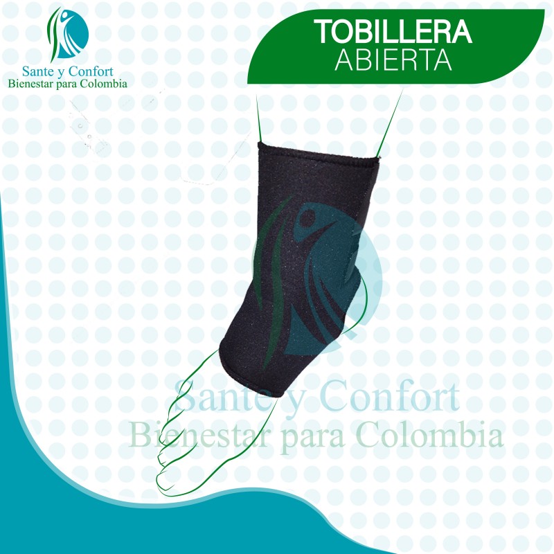 Tobillera abierta