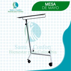Mesa Mayo Acero Inox 304 Ajustable | Sante y Confort