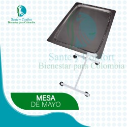 Mesa Mayo Acero Inox 304 Ajustable | Sante y Confort
