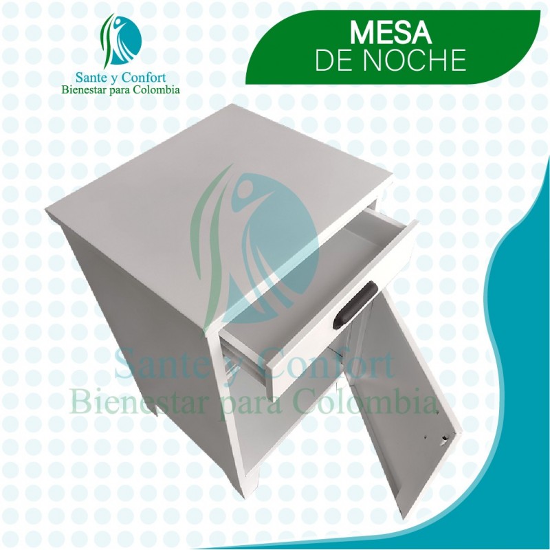 Mesa De Noche Metalica