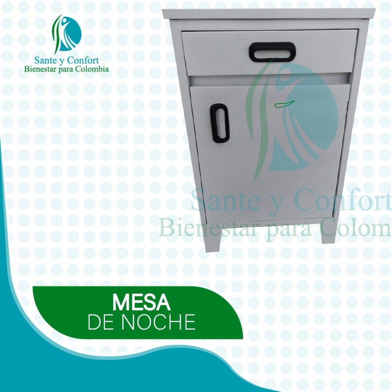 Mesa De Noche Metalica