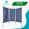 Biombo en Acero Inoxidable de 3 Cuerpos