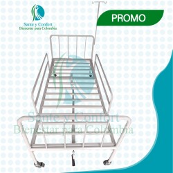 Cama Hospitalaria Económica Con Colchón