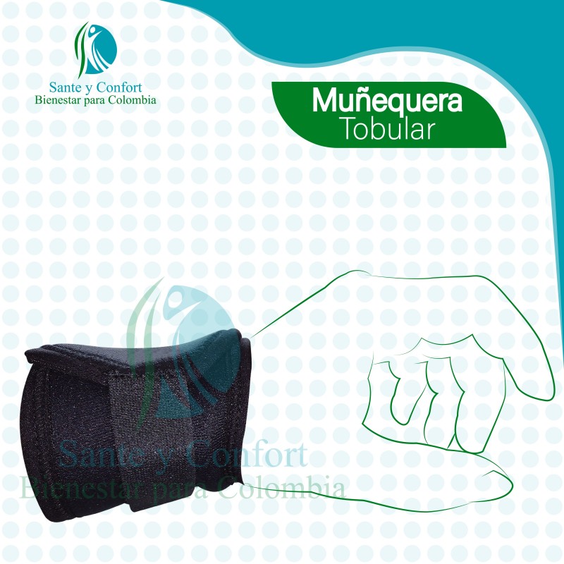 Muñequera tubular