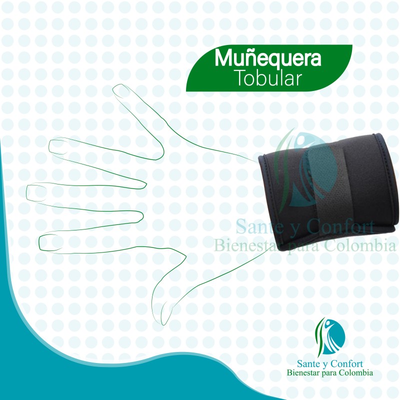 Muñequera tubular