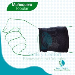 Muñequera tubular