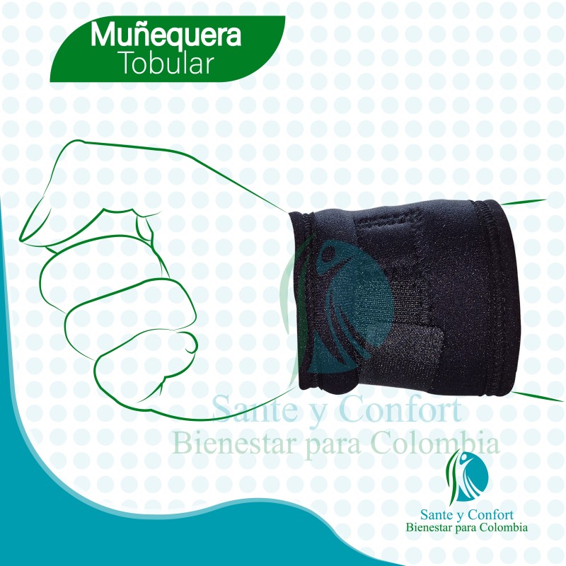 Muñequera tubular