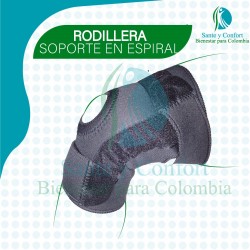 Rodillera Con Soporte en Espiral