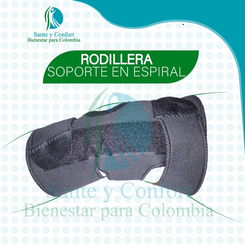 Rodillera Con Soporte en Espiral