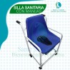 SILLA AYUDA SANITARIA CON ESPALDAR