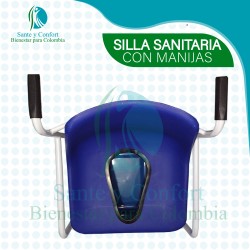 SILLA AYUDA SANITARIA CON ESPALDAR