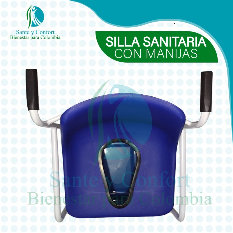 SILLA AYUDA SANITARIA CON ESPALDAR