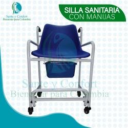 SILLA AYUDA SANITARIA CON ESPALDAR