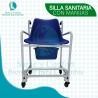 SILLA AYUDA SANITARIA CON ESPALDAR