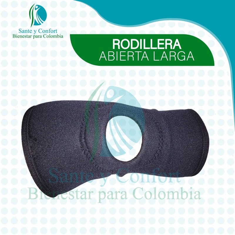 Rodillera Rotula Abierta Larga