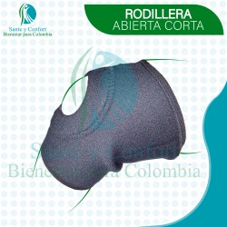 Rodillera Rotula Abierta Corta