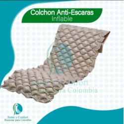COLCHONETA ANTIESCARAS CON COMPRESOR