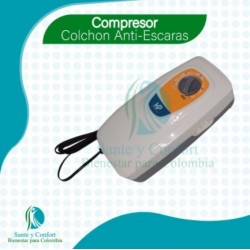 COLCHONETA ANTIESCARAS CON COMPRESOR