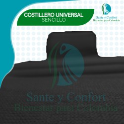 COSTILLERA SENCILLA UNIVERSAL NEGRO