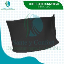 COSTILLERA SENCILLA UNIVERSAL NEGRO