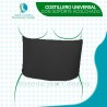 COSTILLERO UNIVERSAL ACOLCHADO CON SOPORTE NEGRO