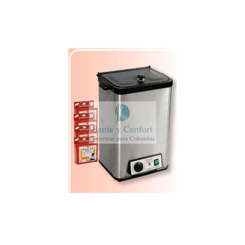 TANQUE  HIDROCOLECTOR RELIEF PAK  X 4 COMPRESAS