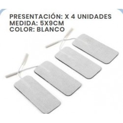 ELECTRODOS ADHESIVOS RECTANGULARES