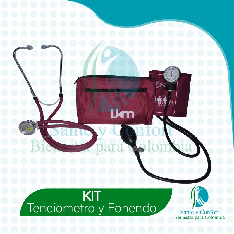 Kit Tensiometro y Fonendoscopio 