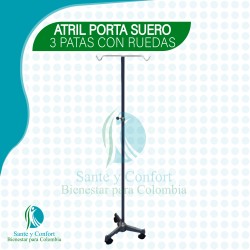 ATRIL PORTASUERO CROMADO