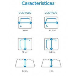 Cojín Inflable para Sillas de Ruedas