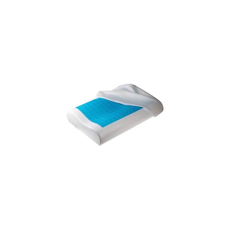 Almohada Gel Ortopedica Refrescante Indeformable Funda