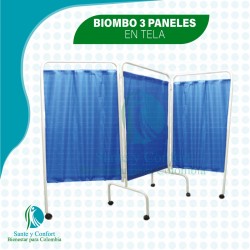 BIOMBO DE TRES CUERPOS