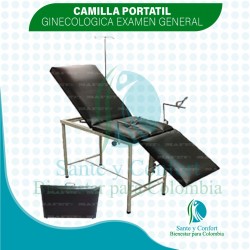 camilla-ginecologica-tubular-acero-ligero
