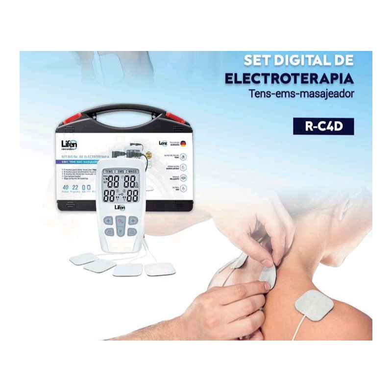 Tens Electroestimulador digital EMS - MASAJE