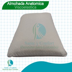 almohada anatomica viscoelastica con memoria