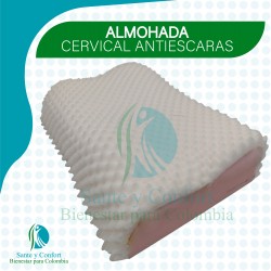 Almohada anti escara anatómica o cervical