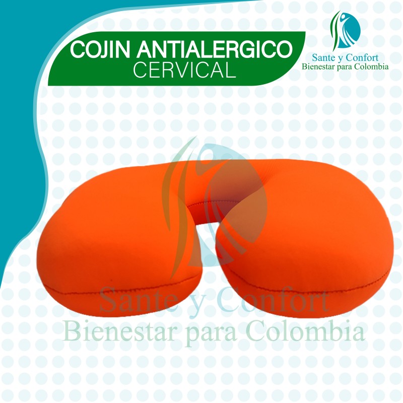 COJIN CERVICAL TELA ANTIALERGICA