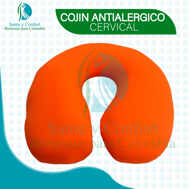 COJIN CERVICAL TELA ANTIALERGICA